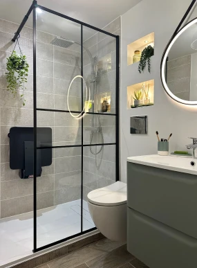 Modern bathroom renovation in Melbourne