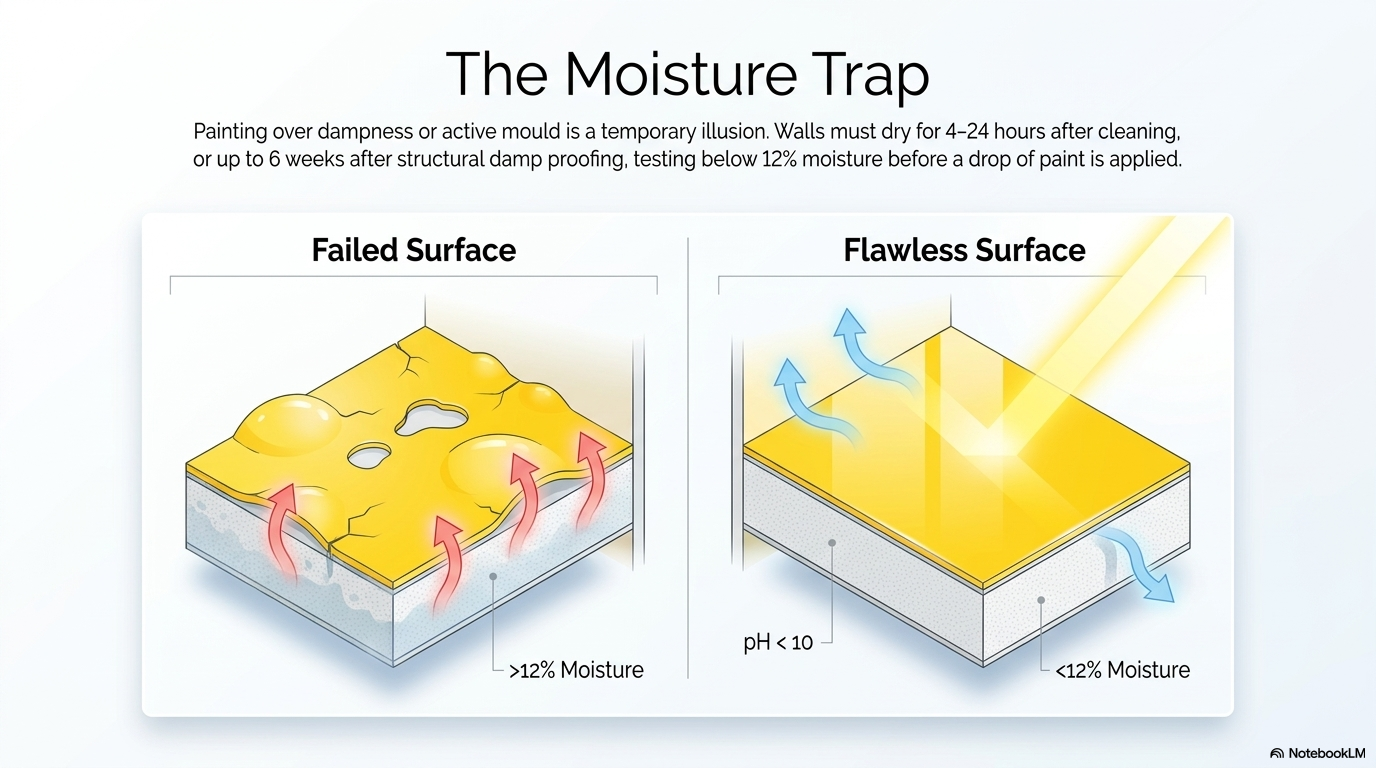 The Moisture Trap Dynamics