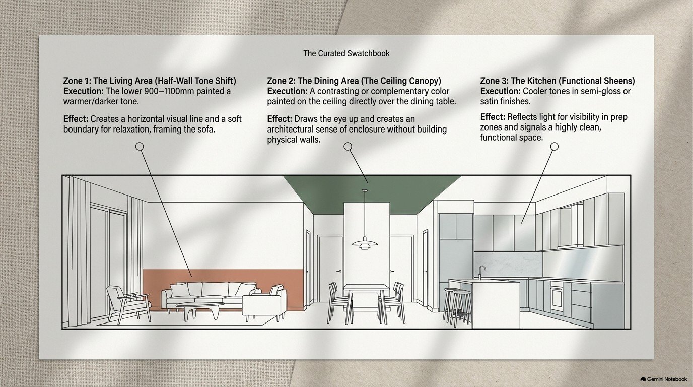 Kitchen layout blueprint