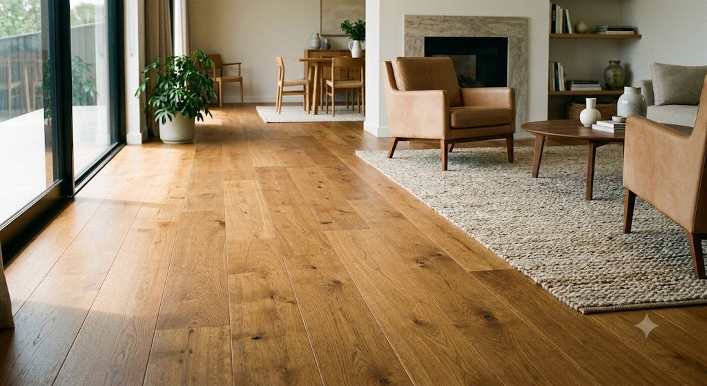 Solid timber flooring installation